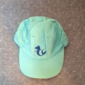 Disney Aqua Cap with Mermaid Design